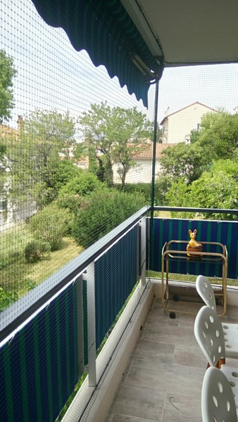 Filet de protection anti-chute pour balcon, clôture de sécurité